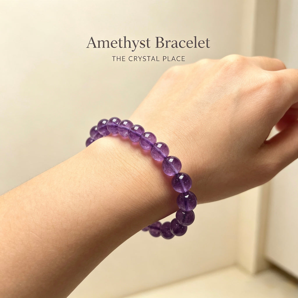 Amethyst Bracelet Lifestyle – The Crystal Place