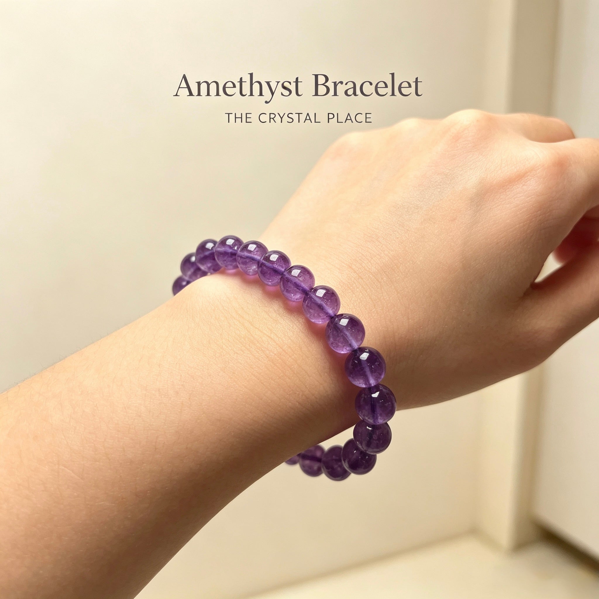 Amethyst Bracelet Lifestyle – The Crystal Place
