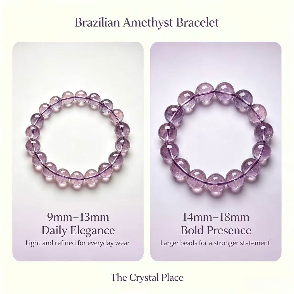 Natural Brazilian Amethyst Bracelet